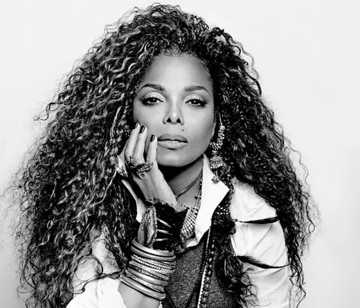 La cantante Janet Jackson fue madre primeriza a los 50 aos.